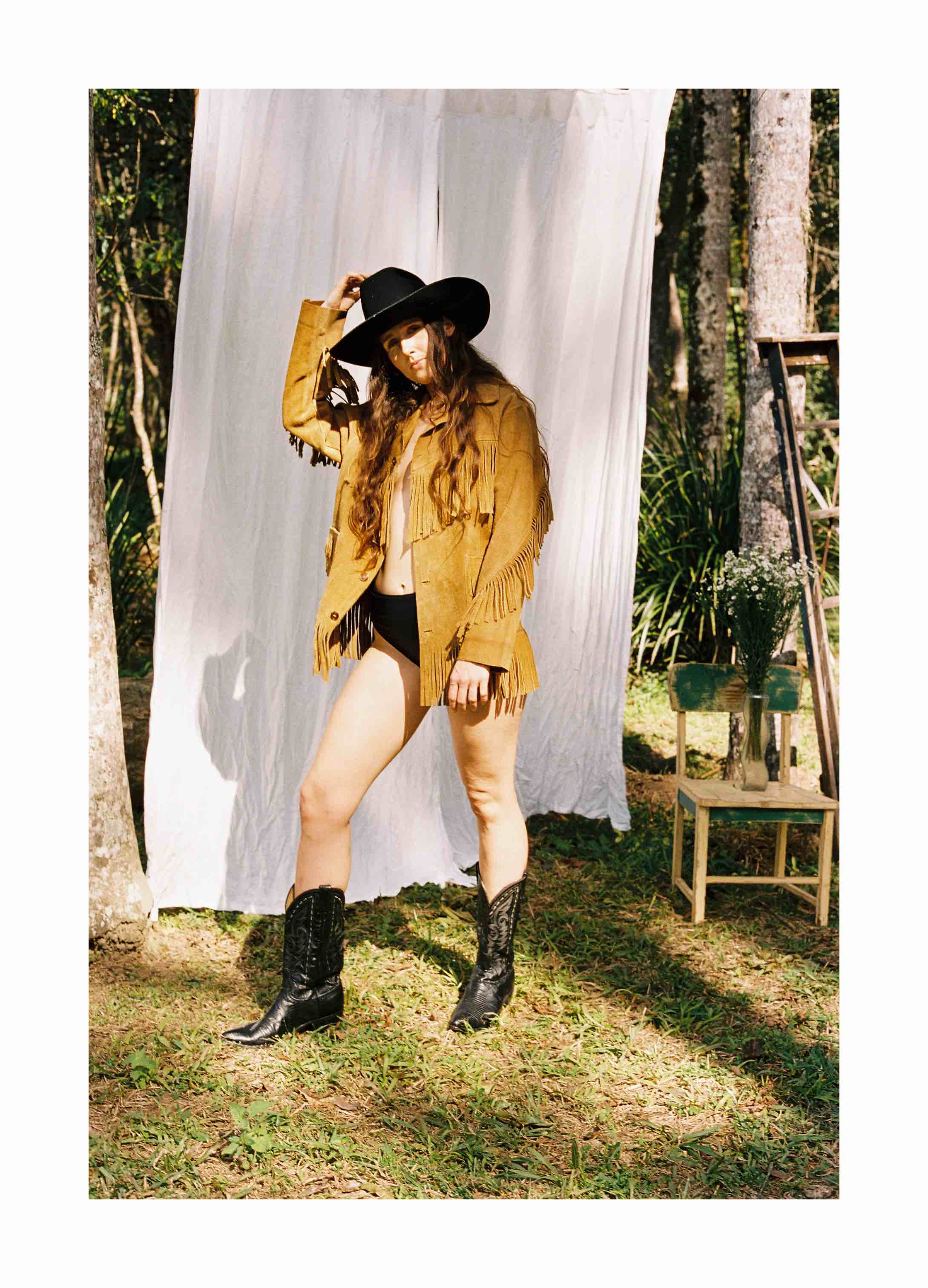 Post cowboy boots hot sale